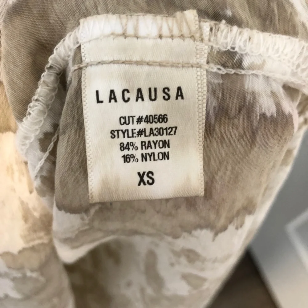 LACAUSA Long Sleeve Dress XS - Picture 6 of 8